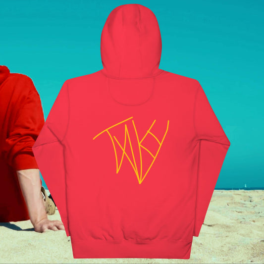 Red Flag Hoodie - Special Edition - TAKY Signature